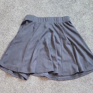 Maurices Charcoal Skater Skirt